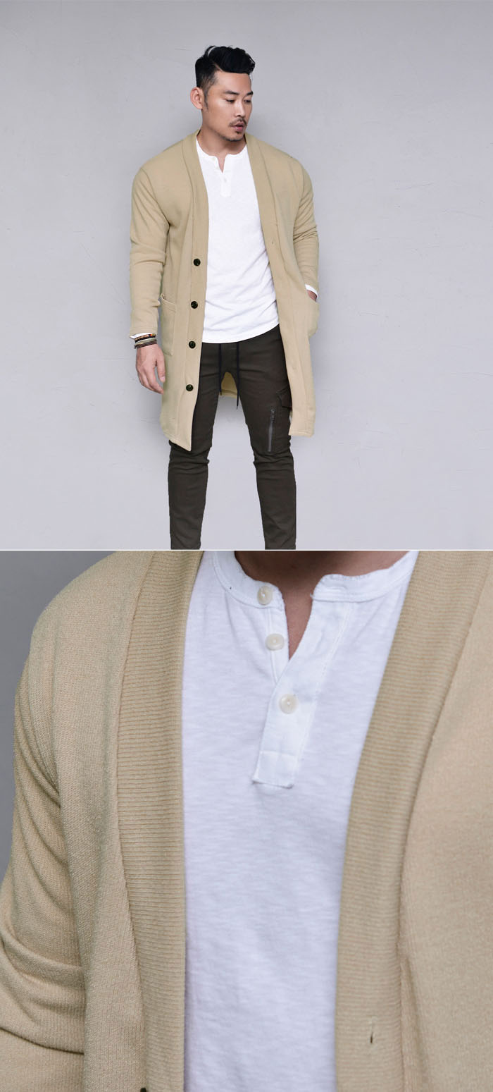 Outerwear Cardigans Modern Slim Daily Long SweaterCardigan 284